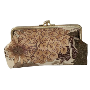 Vintage Floral Makeup Bag